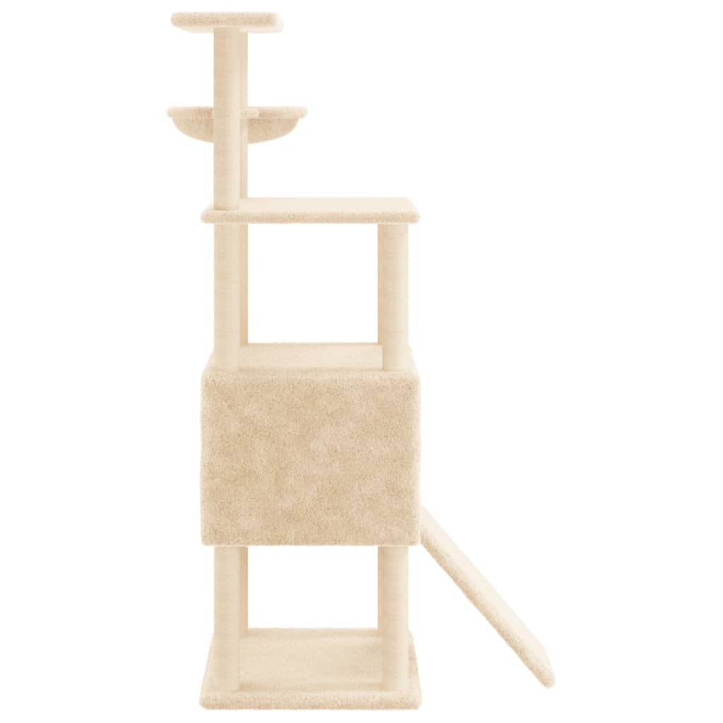 Arbre À Chat Avec Griffoirs En Sisal 153 Cm