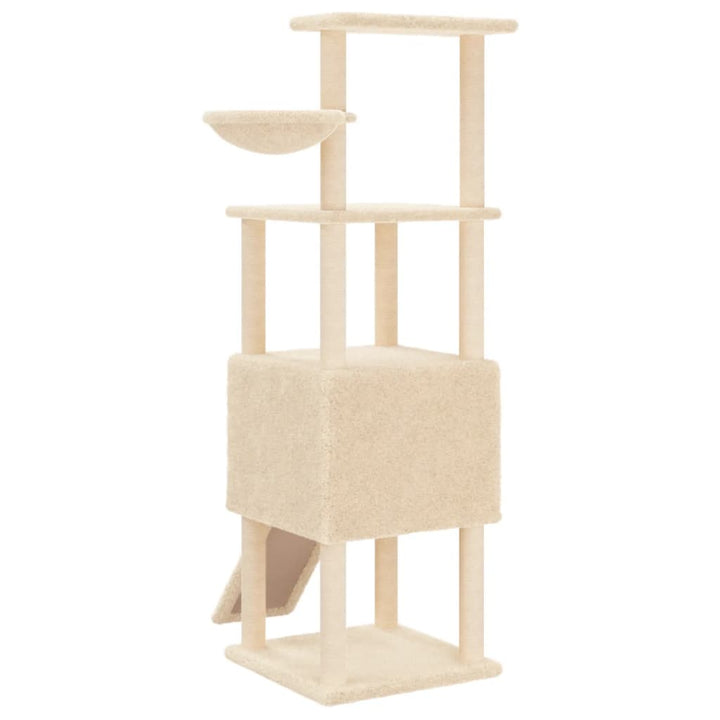 Arbre À Chat Avec Griffoirs En Sisal 153 Cm