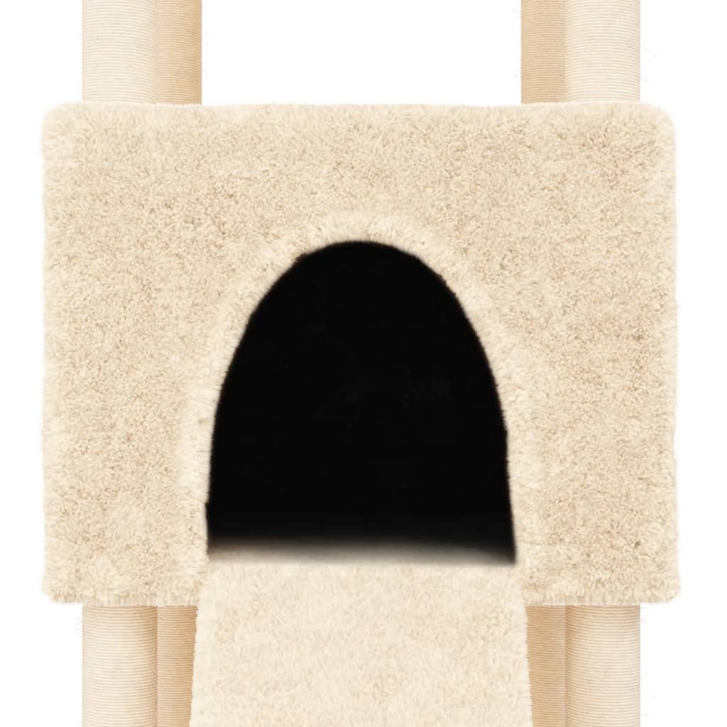 Arbre À Chat Avec Griffoirs En Sisal 153 Cm