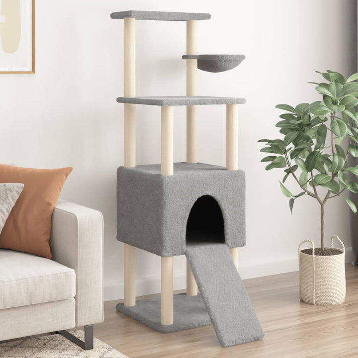 Arbre À Chat Avec Griffoirs En Sisal 153 Cm