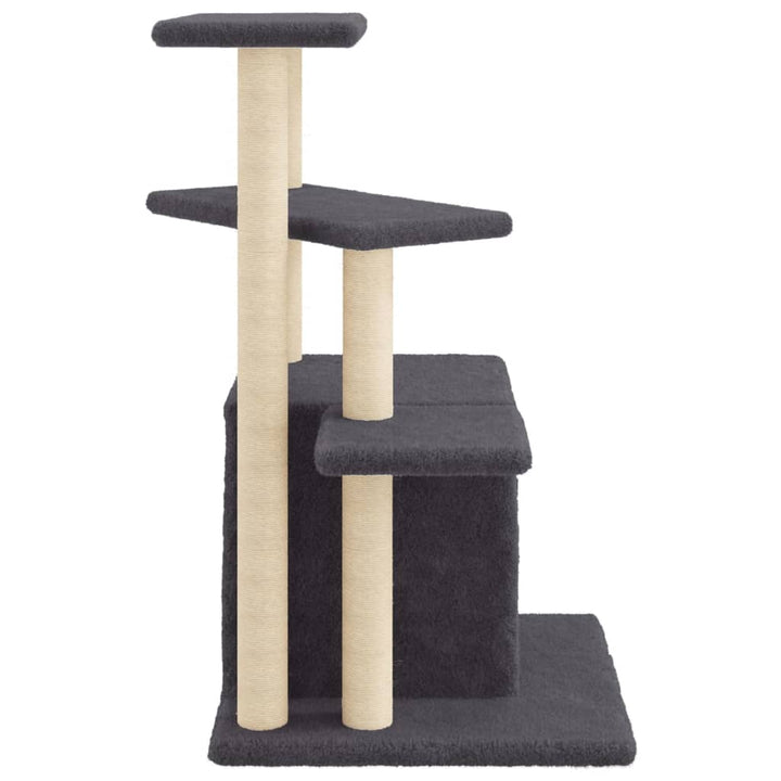 Arbre À Chat Avec Griffoirs En Sisal 83,5 Cm