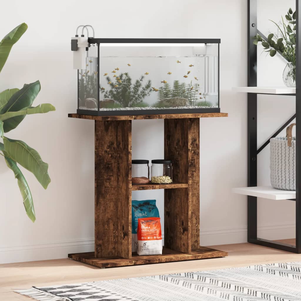 Support Pour Aquarium Bois D'ingénierie