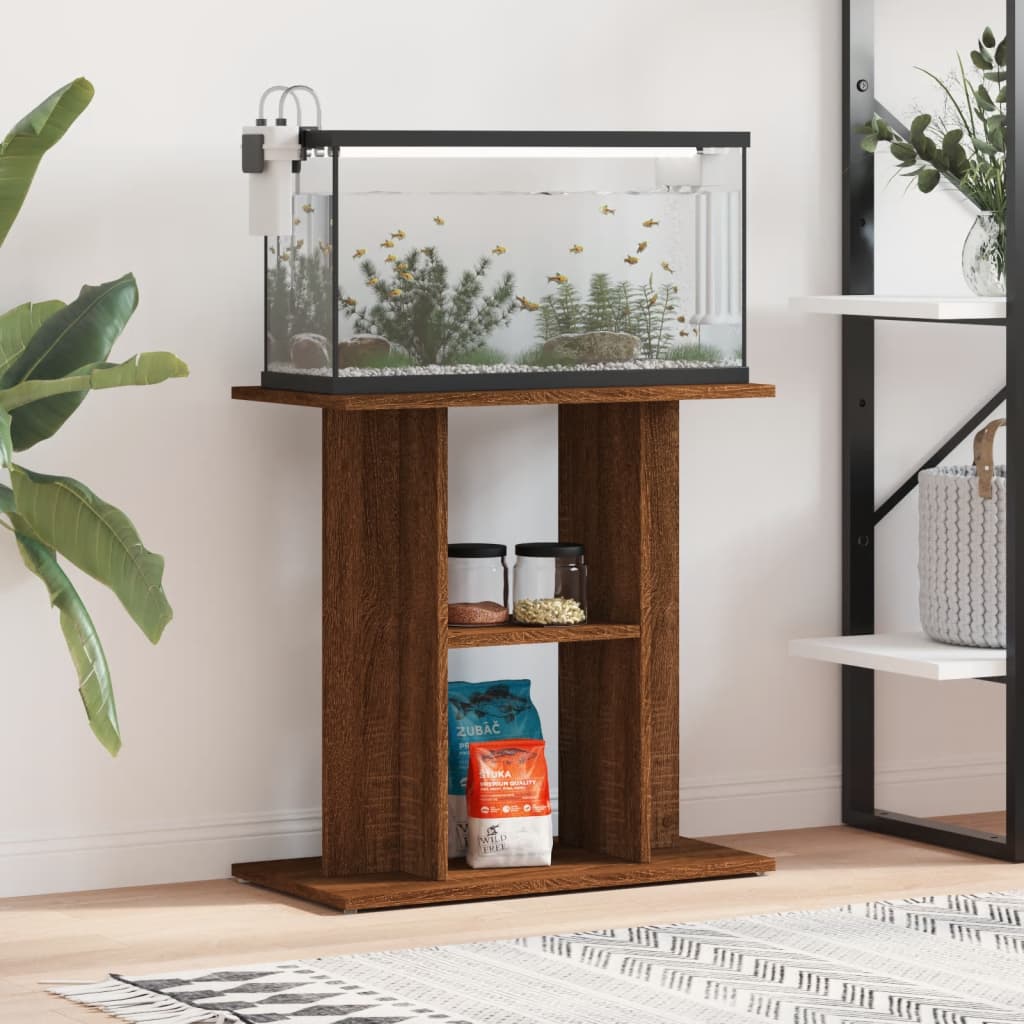 Support Pour Aquarium Bois D'ingénierie