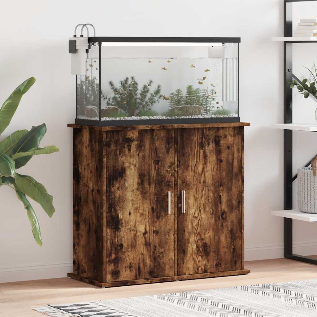 Support Pour Aquarium Bois D'ingénierie