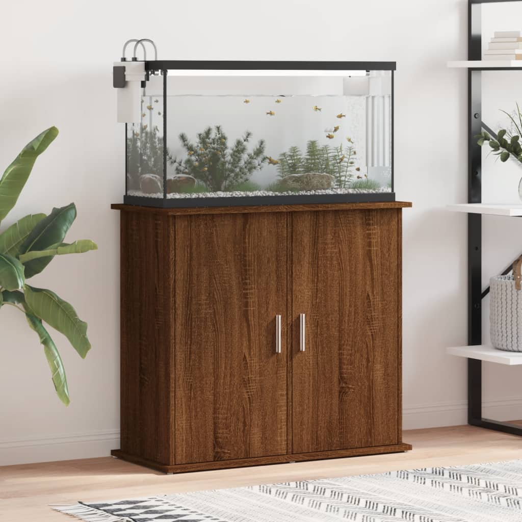 Support Pour Aquarium Bois D'ingénierie