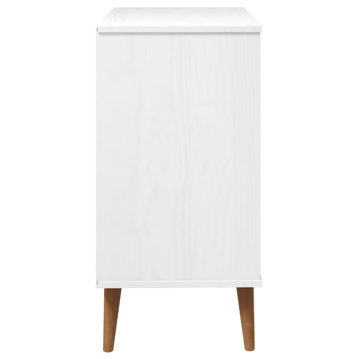 Commode Molde 80X40X80 Cm Bois De Pin Massif