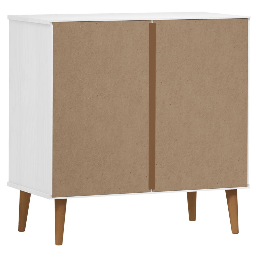 Commode Molde 80X40X80 Cm Bois De Pin Massif