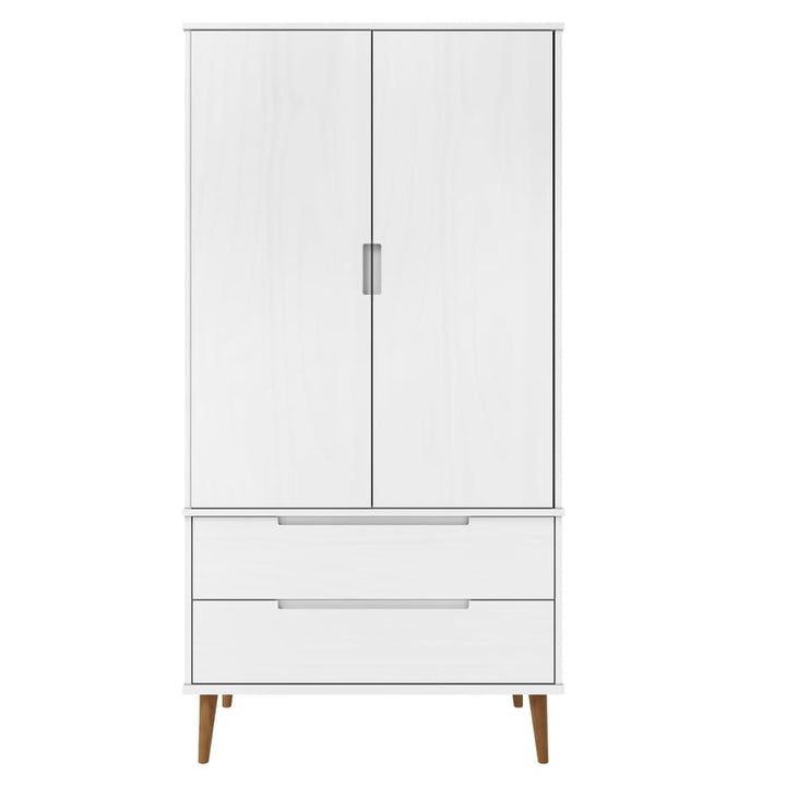 Garde-Robe Molde 90X55X175 Cm Bois Massif De Pin