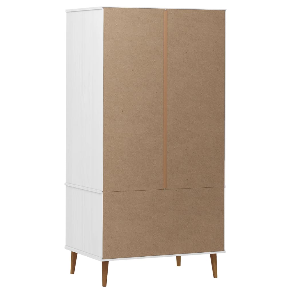 Garde-Robe Molde 90X55X175 Cm Bois Massif De Pin