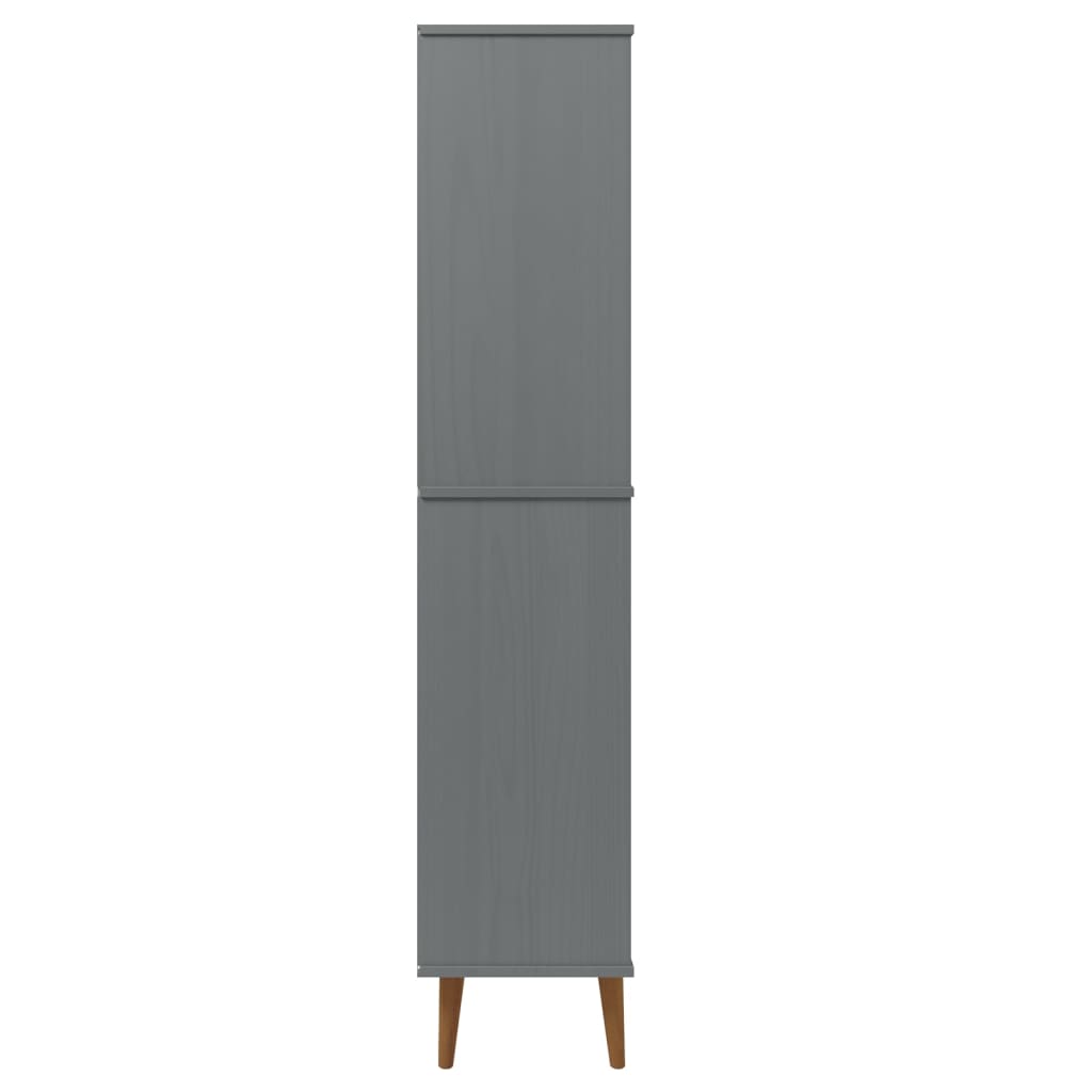 Bibliothèque Molde 85X35X170,5 Cm Bois Massif De Pin