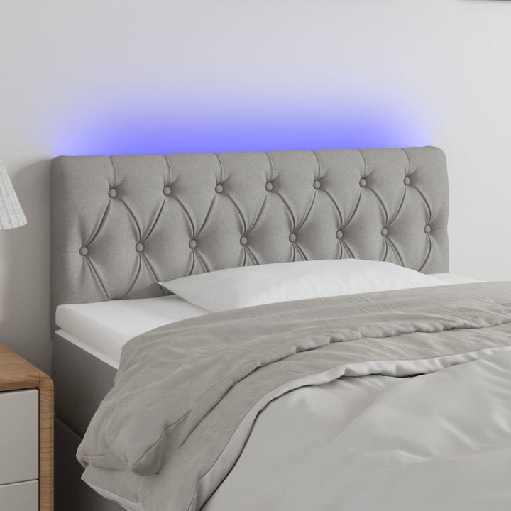 Tête De Lit À Led Tissu