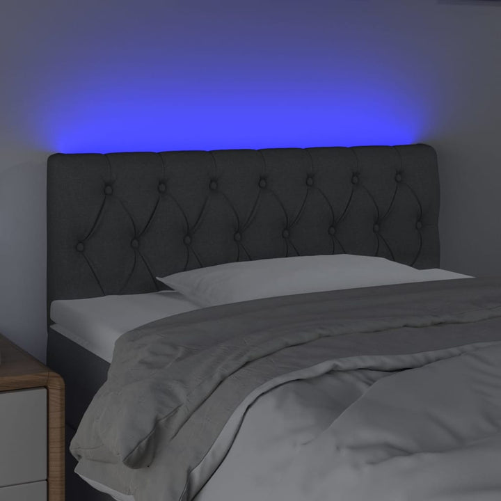Tête De Lit À Led Tissu
