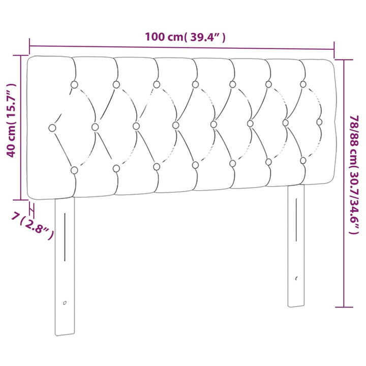 Tête De Lit À Led Tissu