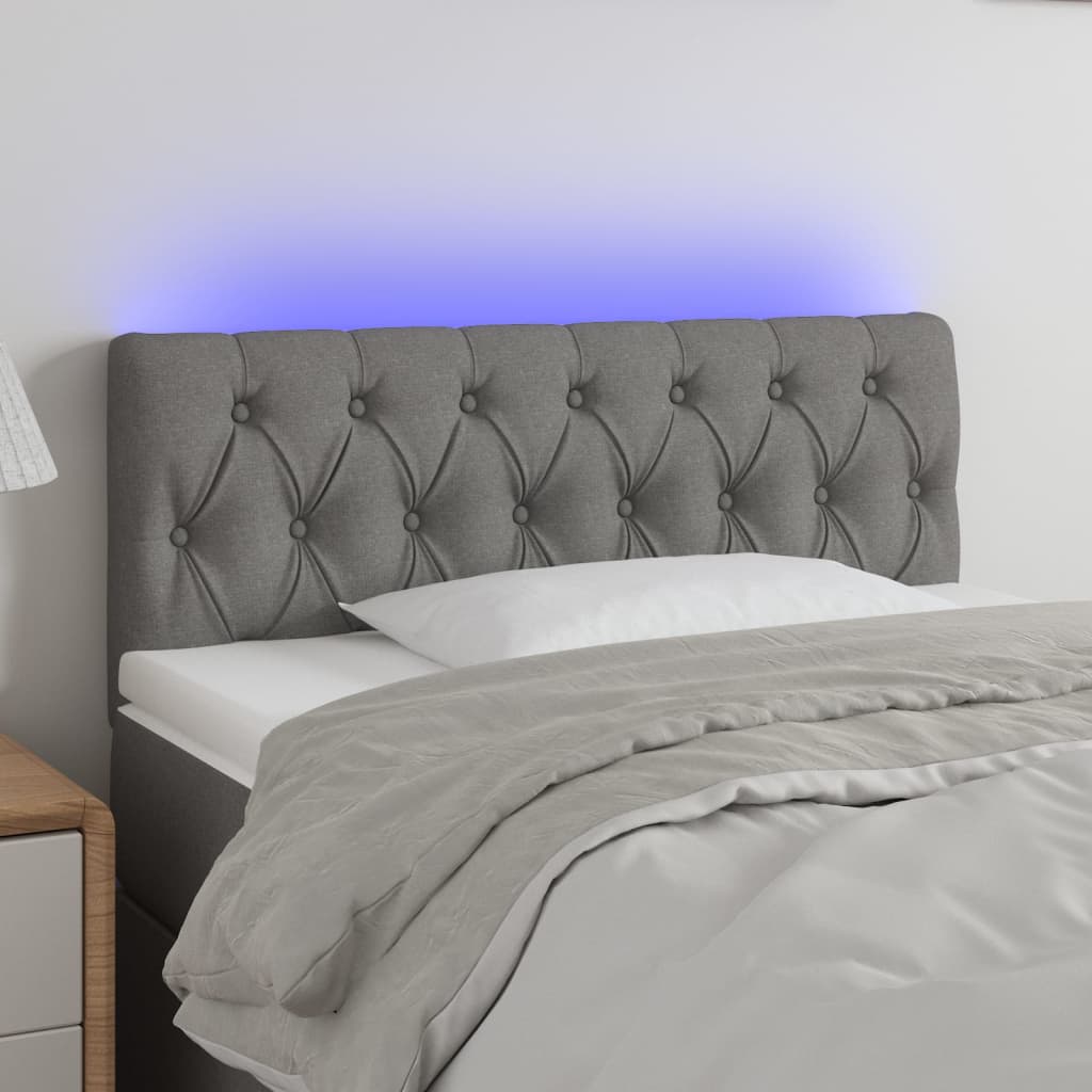 Tête De Lit À Led Tissu