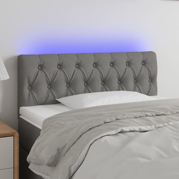 Tête De Lit À Led Tissu