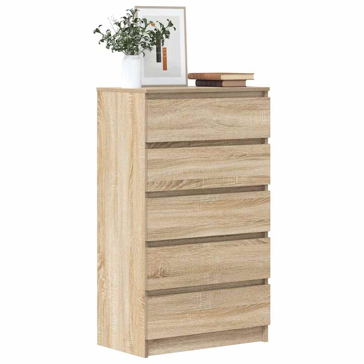 Commode 60X36X103 Cm Bois D'ingénierie
