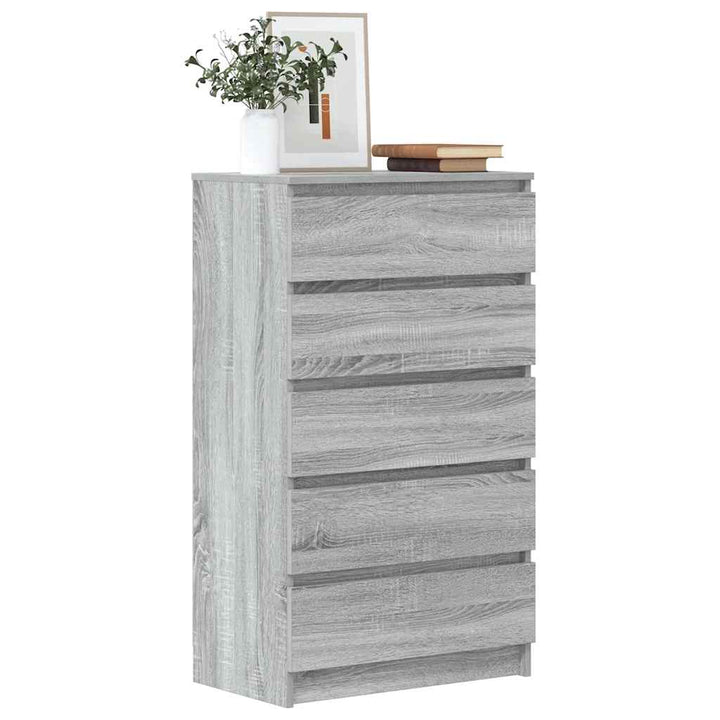 Commode 60X36X103 Cm Bois D'ingénierie