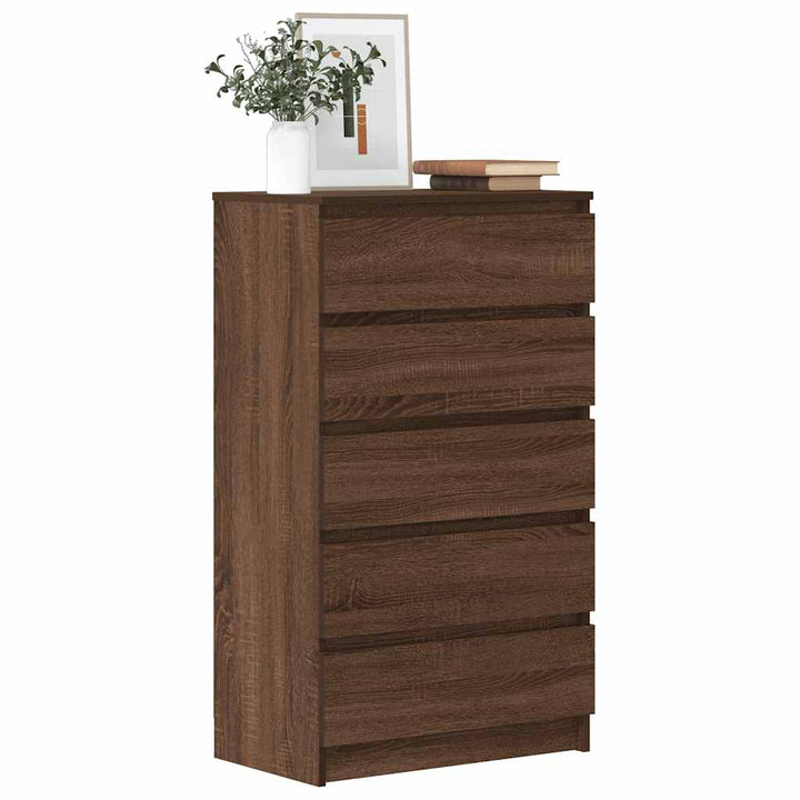 Commode 60X36X103 Cm Bois D'ingénierie