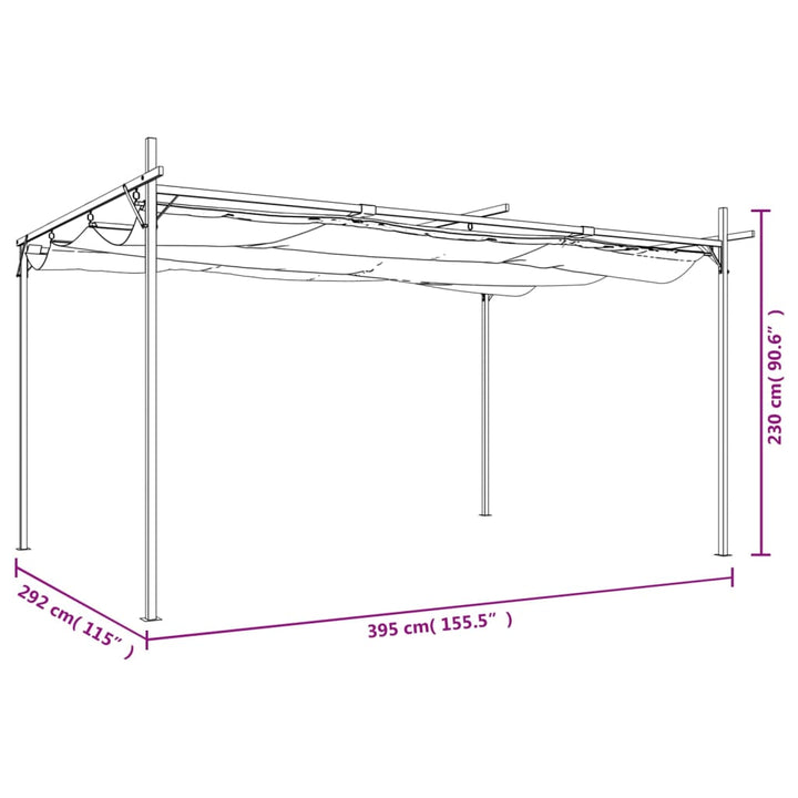 Pergola Avec Toit Rétractable