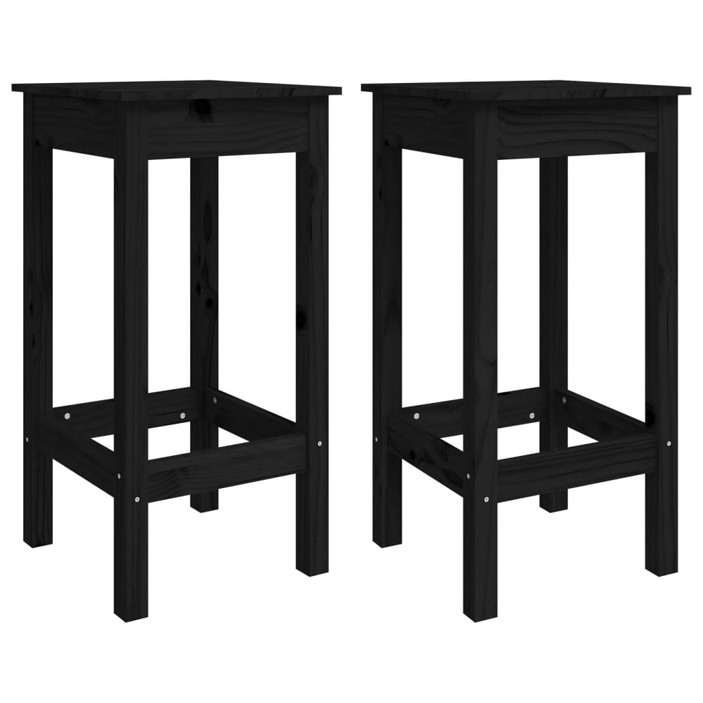 Ensemble De Bar De Jardin 3 Pcs Bois De Pin Massif
