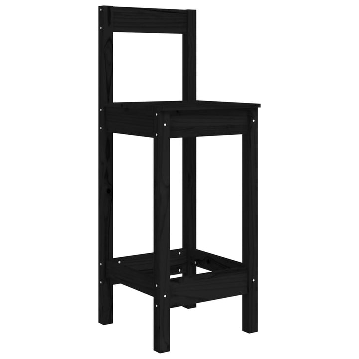 Ensemble De Bar De Jardin 5 Pcs Bois De Pin Massif