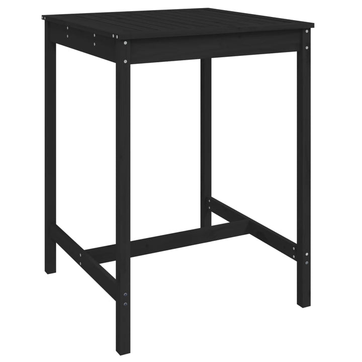 Ensemble De Bar De Jardin 5 Pcs Bois De Pin Massif