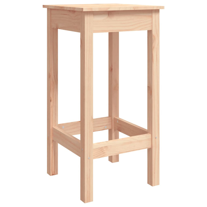 Ensemble De Bar De Jardin 5 Pcs Bois De Pin Massif