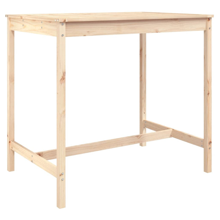 Ensemble De Bar De Jardin 5 Pcs Bois De Pin Massif