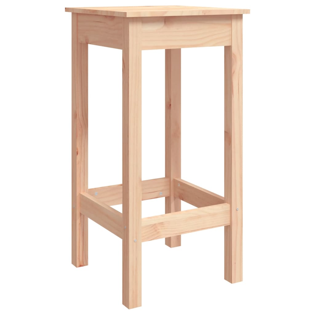 Ensemble De Bar De Jardin 9 Pcs Bois De Pin Massif