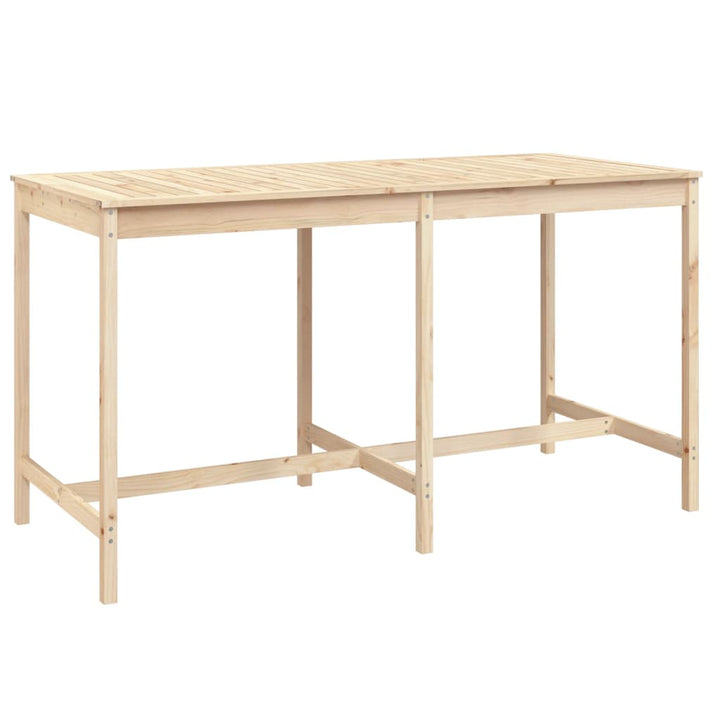 Ensemble De Bar De Jardin 9 Pcs Bois De Pin Massif