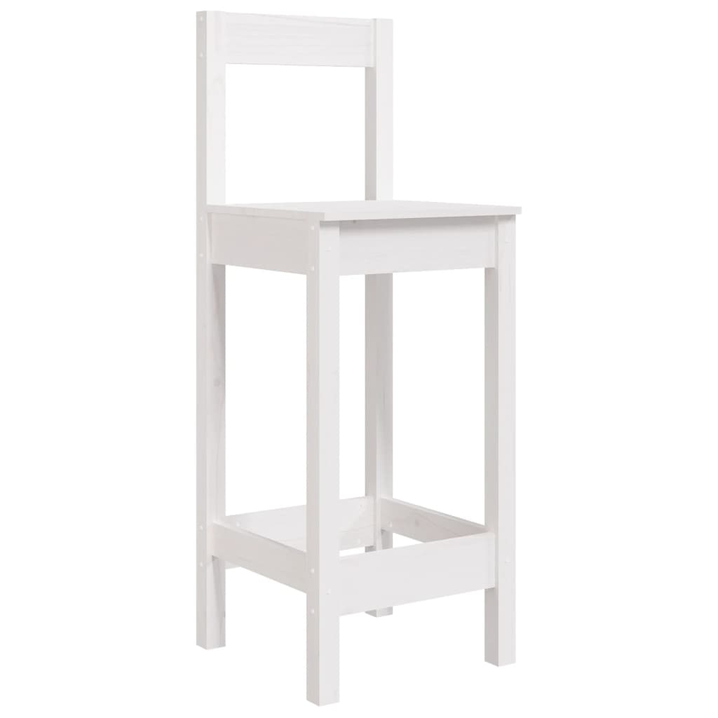 Ensemble De Bar De Jardin 9 Pcs Bois De Pin Massif