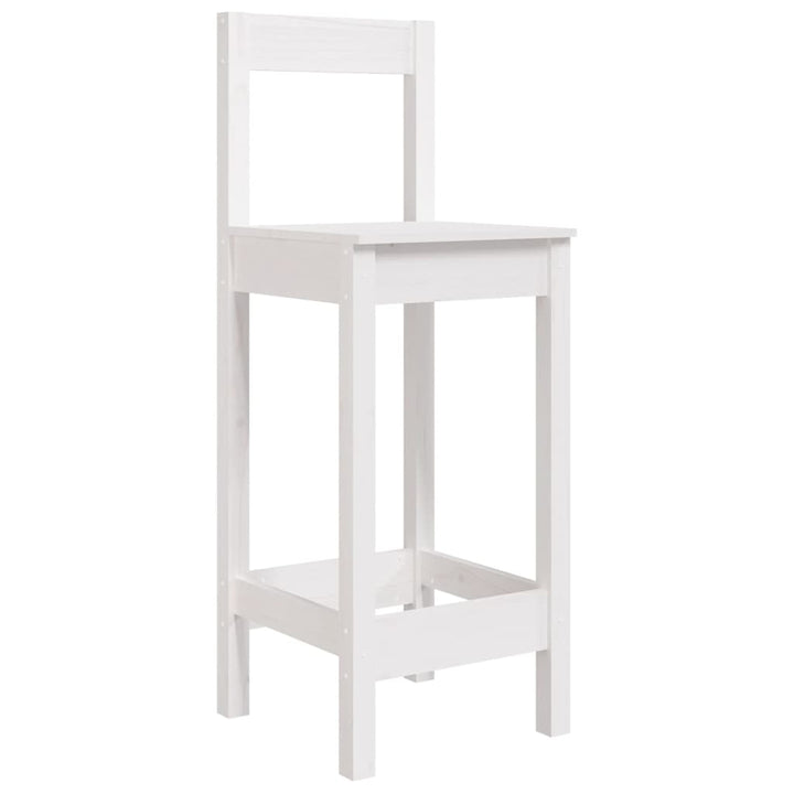 Ensemble De Bar De Jardin 9 Pcs Bois De Pin Massif
