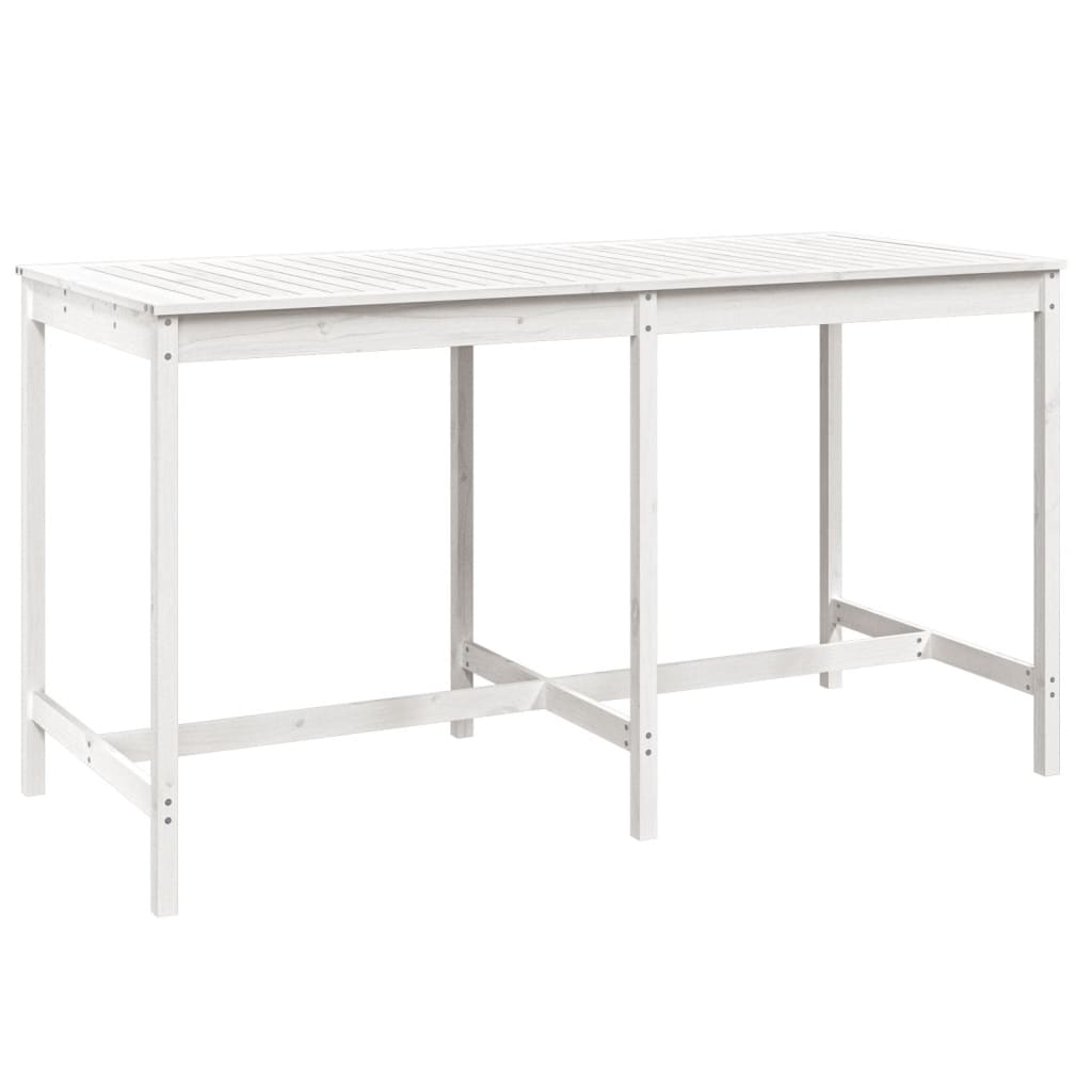 Ensemble De Bar De Jardin 9 Pcs Bois De Pin Massif