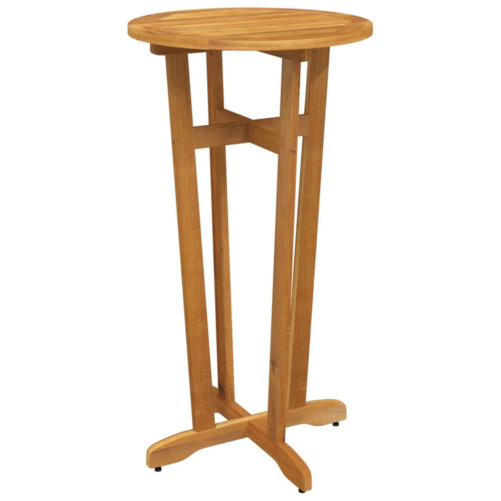 Ensemble De Bar De Jardin 5 Pcs Bois D'acacia Solide