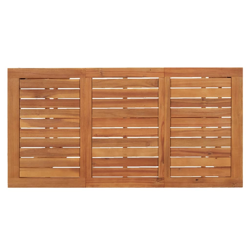 Ensemble De Bar De Jardin 7 Pcs Bois D'acacia Solide