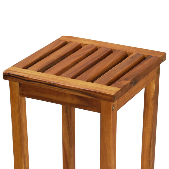 Ensemble De Bar De Jardin 7 Pcs Bois D'acacia Solide