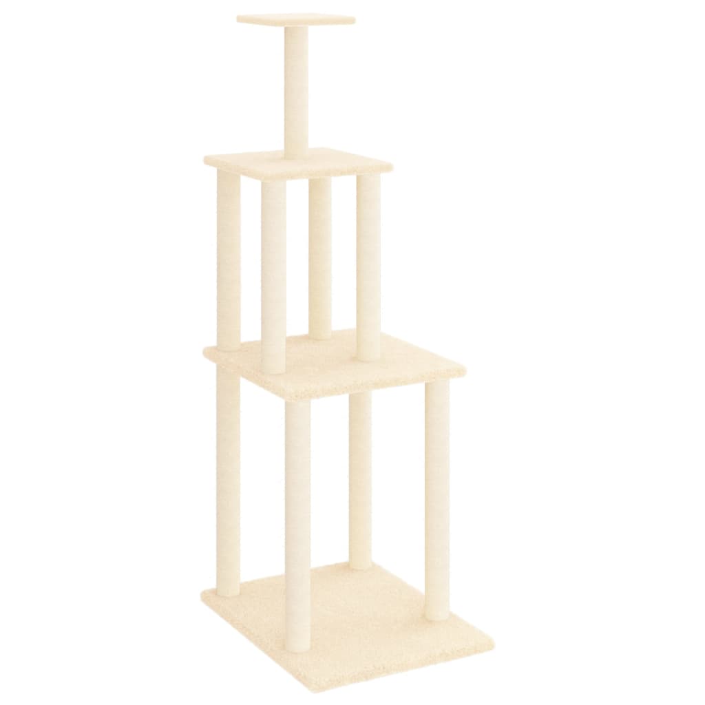 Arbre À Chat Avec Griffoirs En Sisal 149 Cm