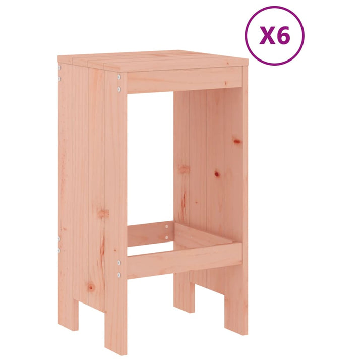 Ensemble De Bar De Jardin 7 Pcs Bois Massif Douglas