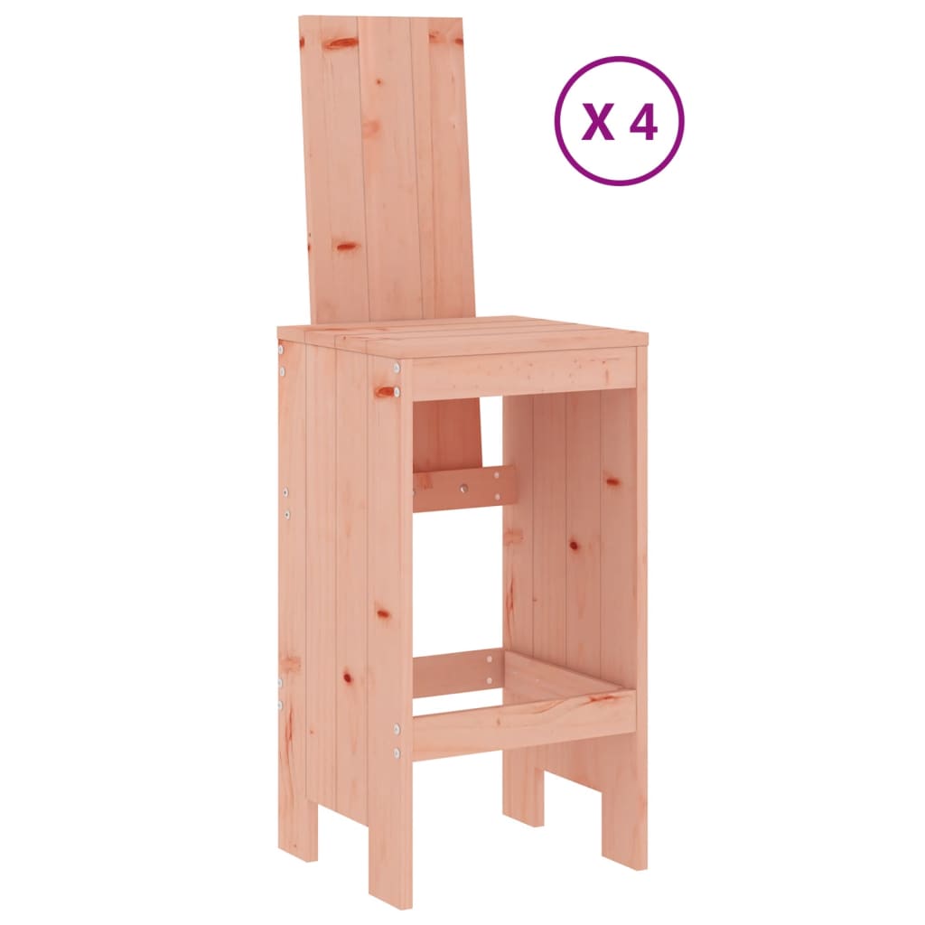 Ensemble De Bar De Jardin 5 Pcs Bois Massif De Douglas