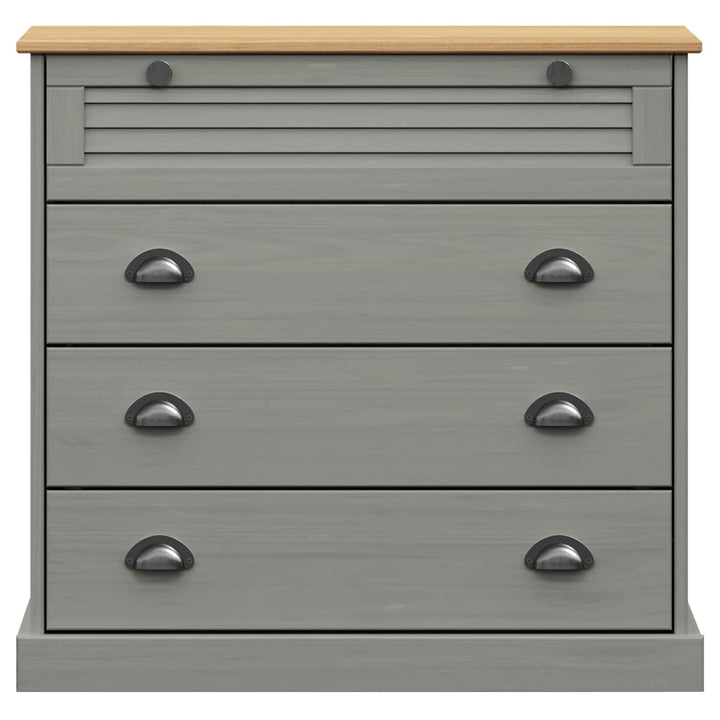 Commode Vigo 80X40X76 Cm Bois Massif De Pin