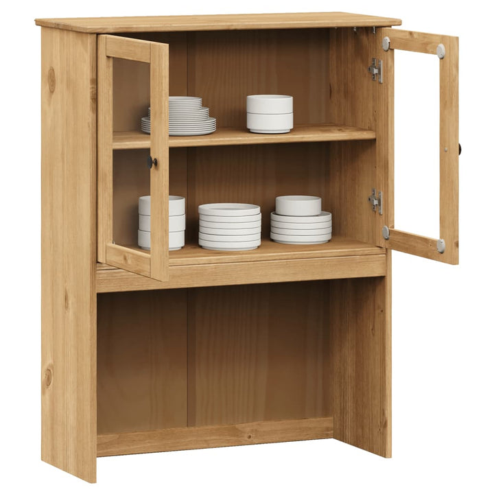 Dessus De Commode Vigo 78X30X100 Cm Bois Massif De Pin