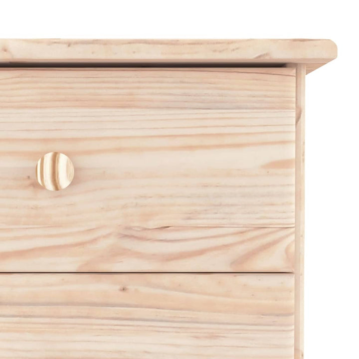 Commode Alta 77X35X73 Cm Bois Massif De Pin