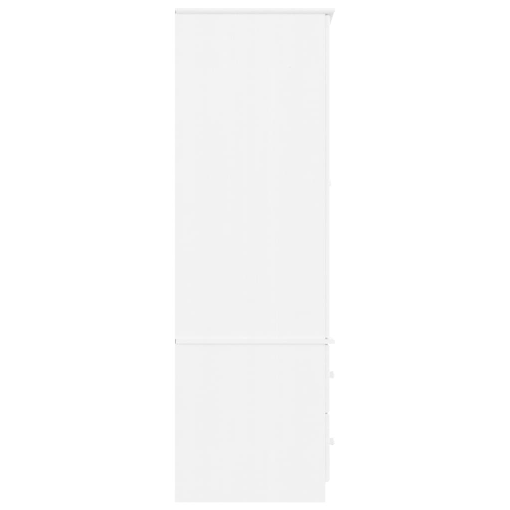 Garde-Robe Alta 90X55X170 Cm Bois Massif De Pin