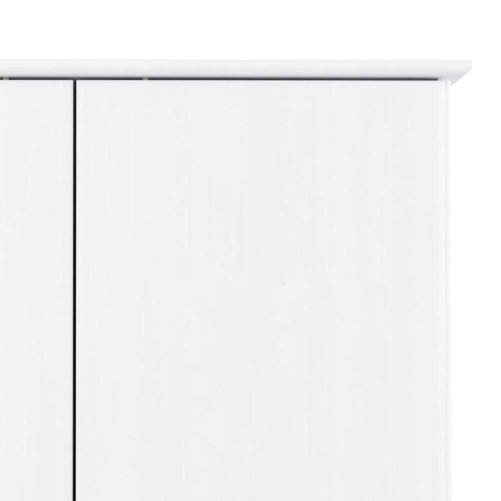Garde-Robe Alta 90X55X170 Cm Bois Massif De Pin