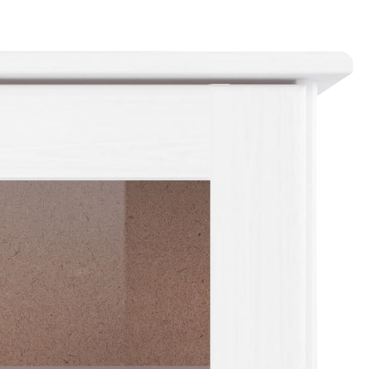 Dessus De Commode Alta 77X30X92 Cm Bois Massif De Pin