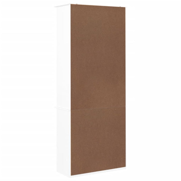 Bibliothèque Tiroirs Alta 77X35X186,5Cm Bois Massif Pin