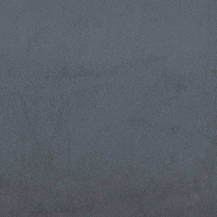 Lit De Repos Velours Gris Foncé