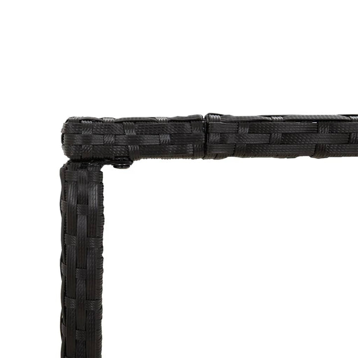 Ensemble De Bar De Jardin 7 Pcs Avec Coussins Poly Rotin