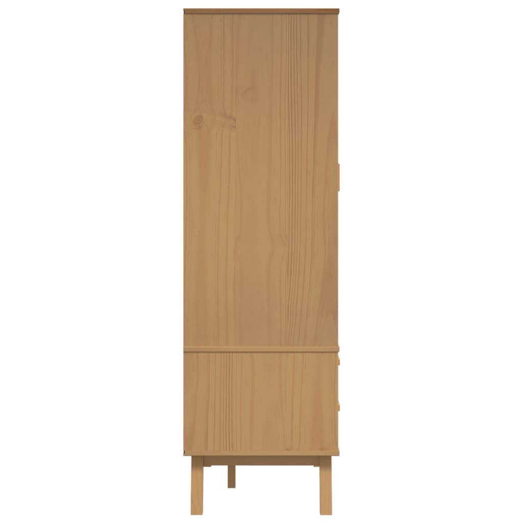 Garde-Robe Olden 76,5X53X172 Cm Bois Massif Pin