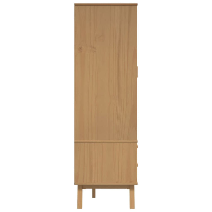 Garde-Robe Olden 76,5X53X172 Cm Bois Massif Pin